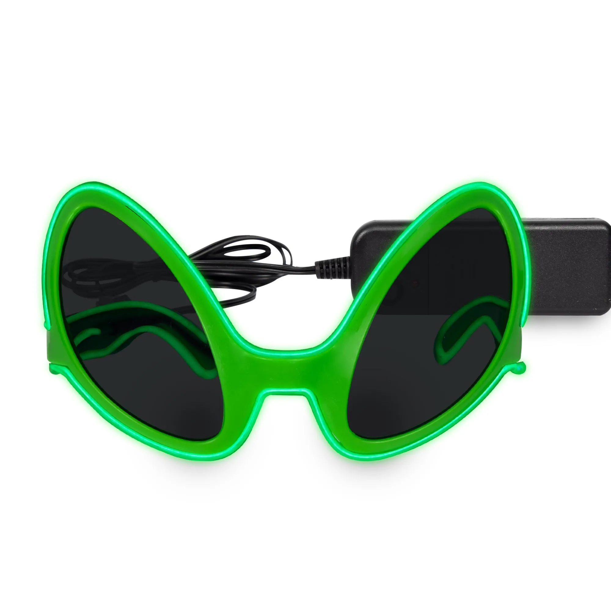 New Windy City Novelties Alien EL Wire Sunglasses