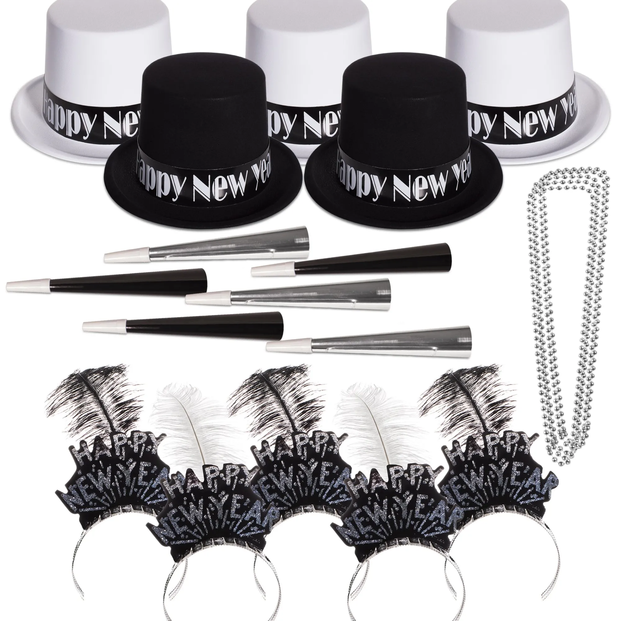 Outlet Windy City Novelties All that Jazz New Year Party Kit For 50