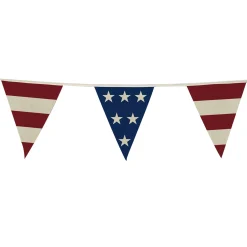 Outlet Windy City Novelties Americana 12' Pennant Banner