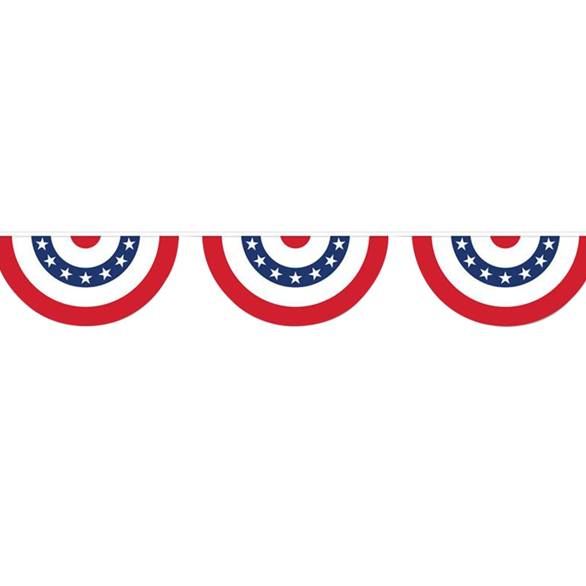 Hot Windy City Novelties American Flag Bunting Banner