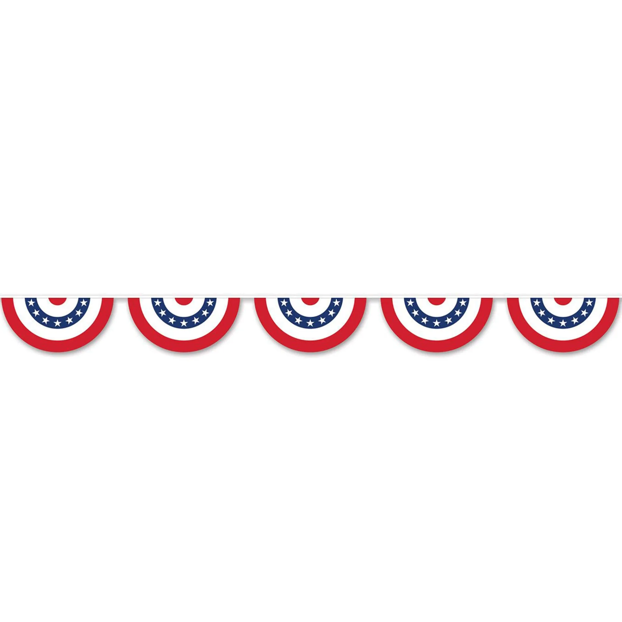 Hot Windy City Novelties American Flag Bunting Banner