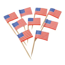 Online Windy City Novelties American Flag Garnish Picks