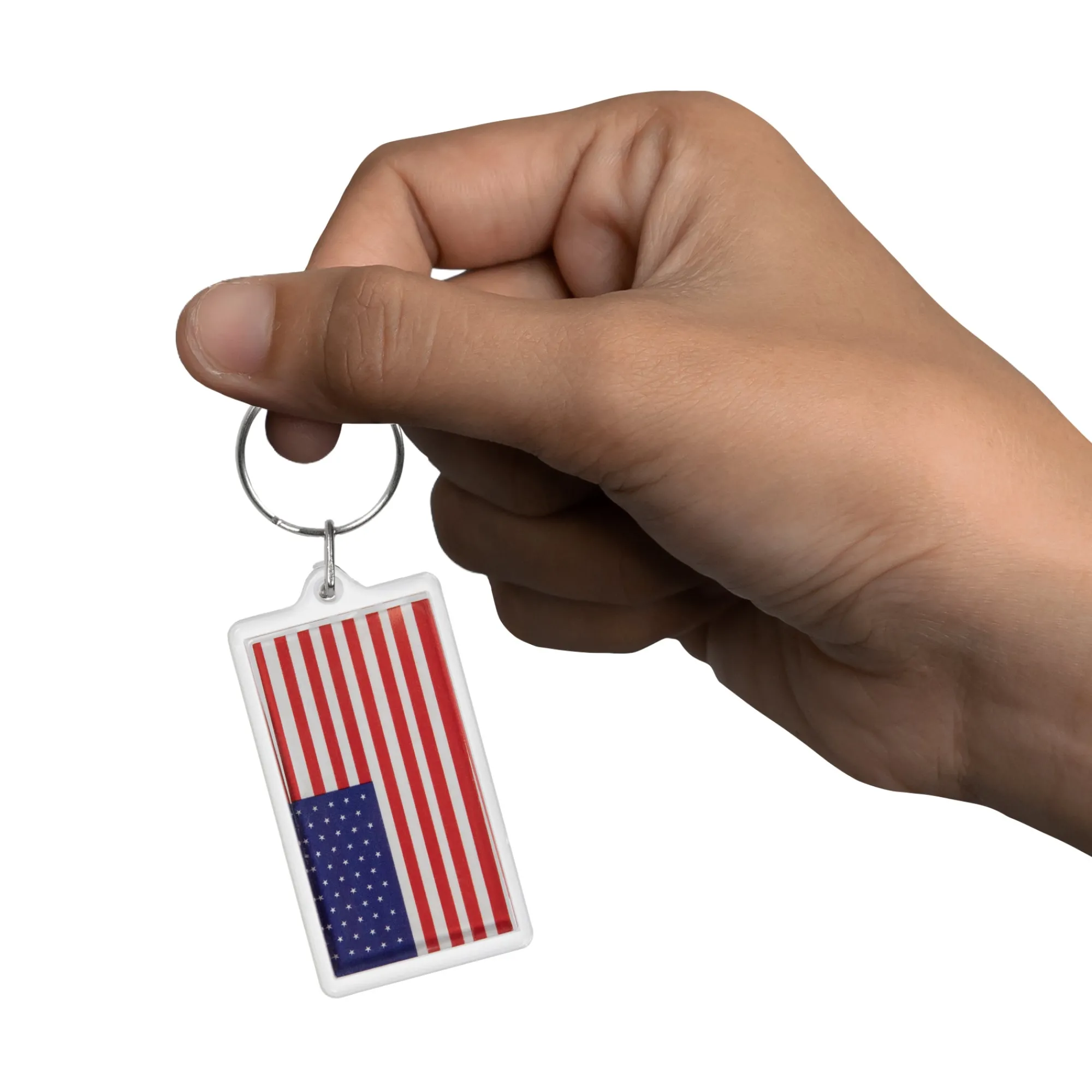 Outlet Windy City Novelties American Flag Keychains