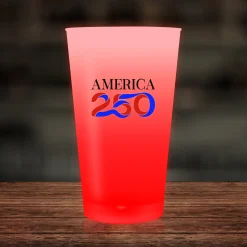 Online Windy City Novelties America 250 Red LED 16 oz. Cup