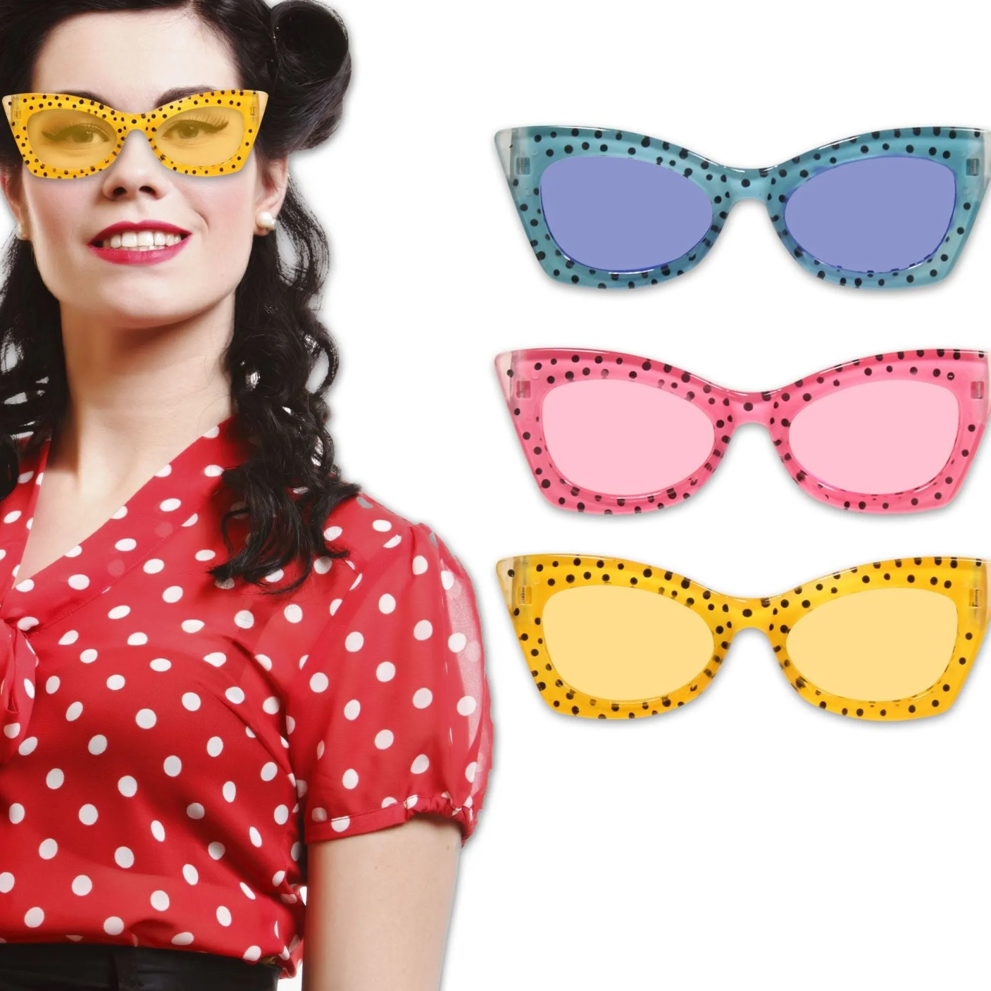 Clearance Windy City Novelties Animal Print Retro Sunglasses