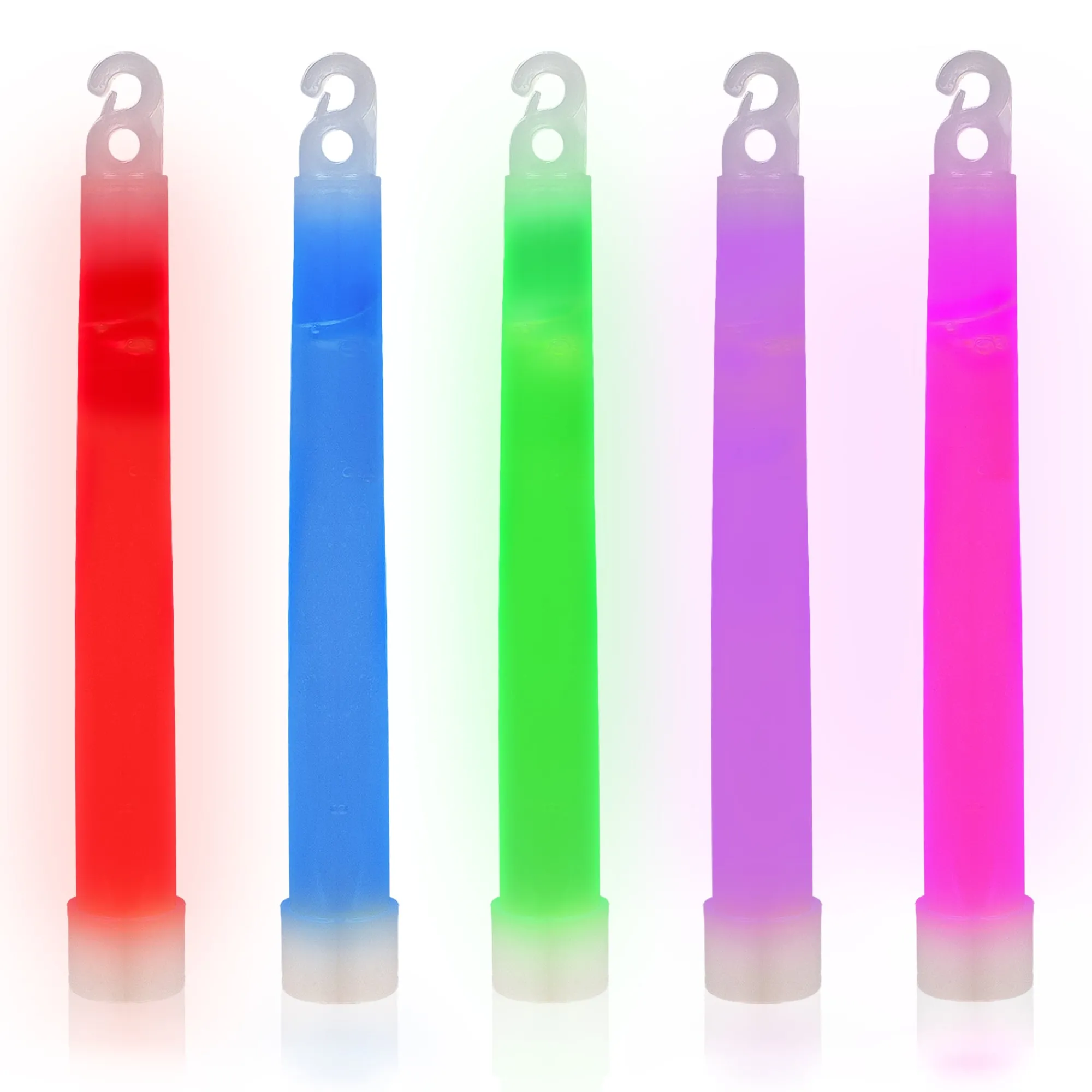 Outlet Windy City Novelties Assorted Color 6" Premium Glow Sticks Assorted Colors
