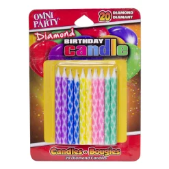 Discount Windy City Novelties Assorted Diamond Birthday Candles