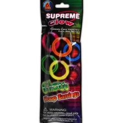 Sale Windy City Novelties Assorted Glow-in-the-Dark Hoop Earrings