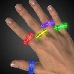 Windy City Novelties Assorted Glow Rings