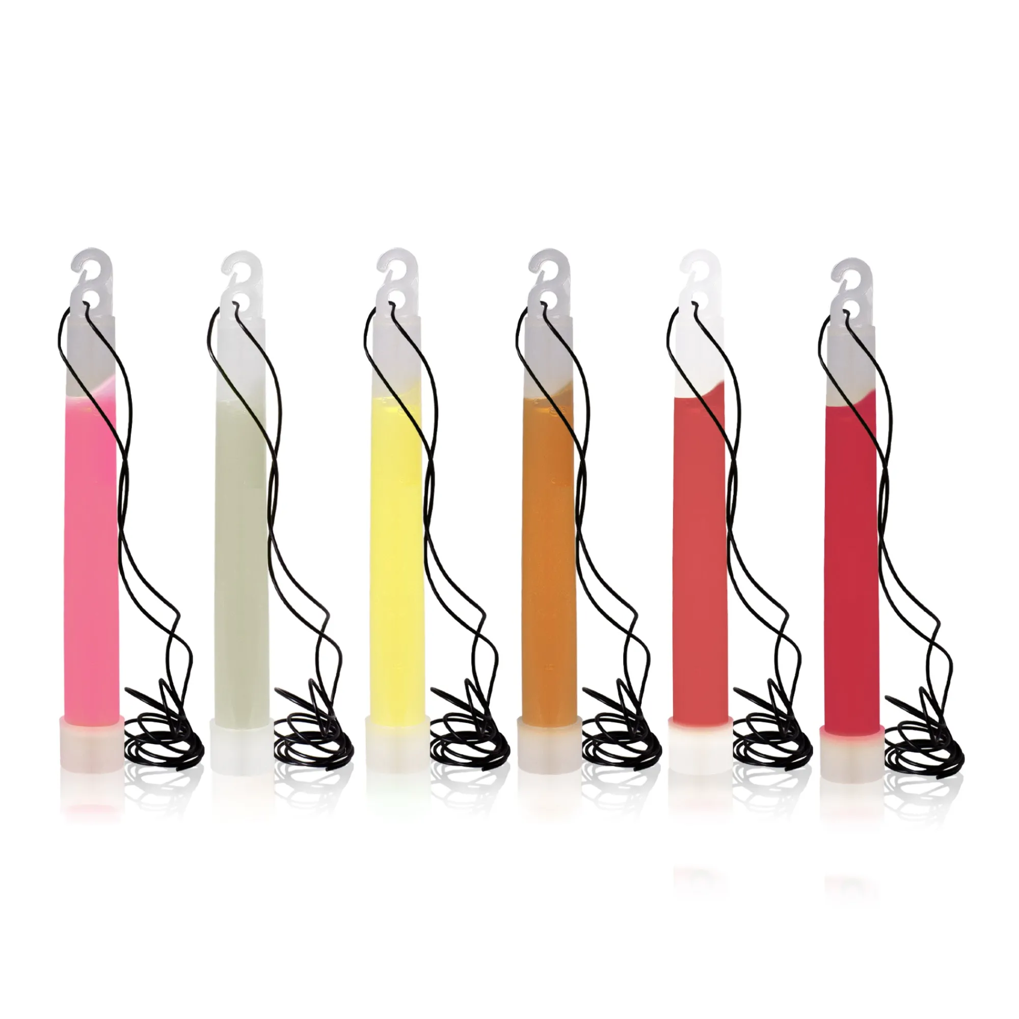 Discount Windy City Novelties Assorted 6" Glow Sticks Retail Counter Display