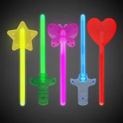 Outlet Windy City Novelties Assorted Glow Wands & Swords Retail Counter Display
