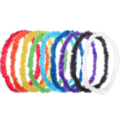 New Windy City Novelties Assorted Plastic Leis Assorted Colors