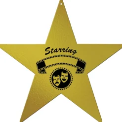 Sale Windy City Novelties Awards Night Gold Star Cutout