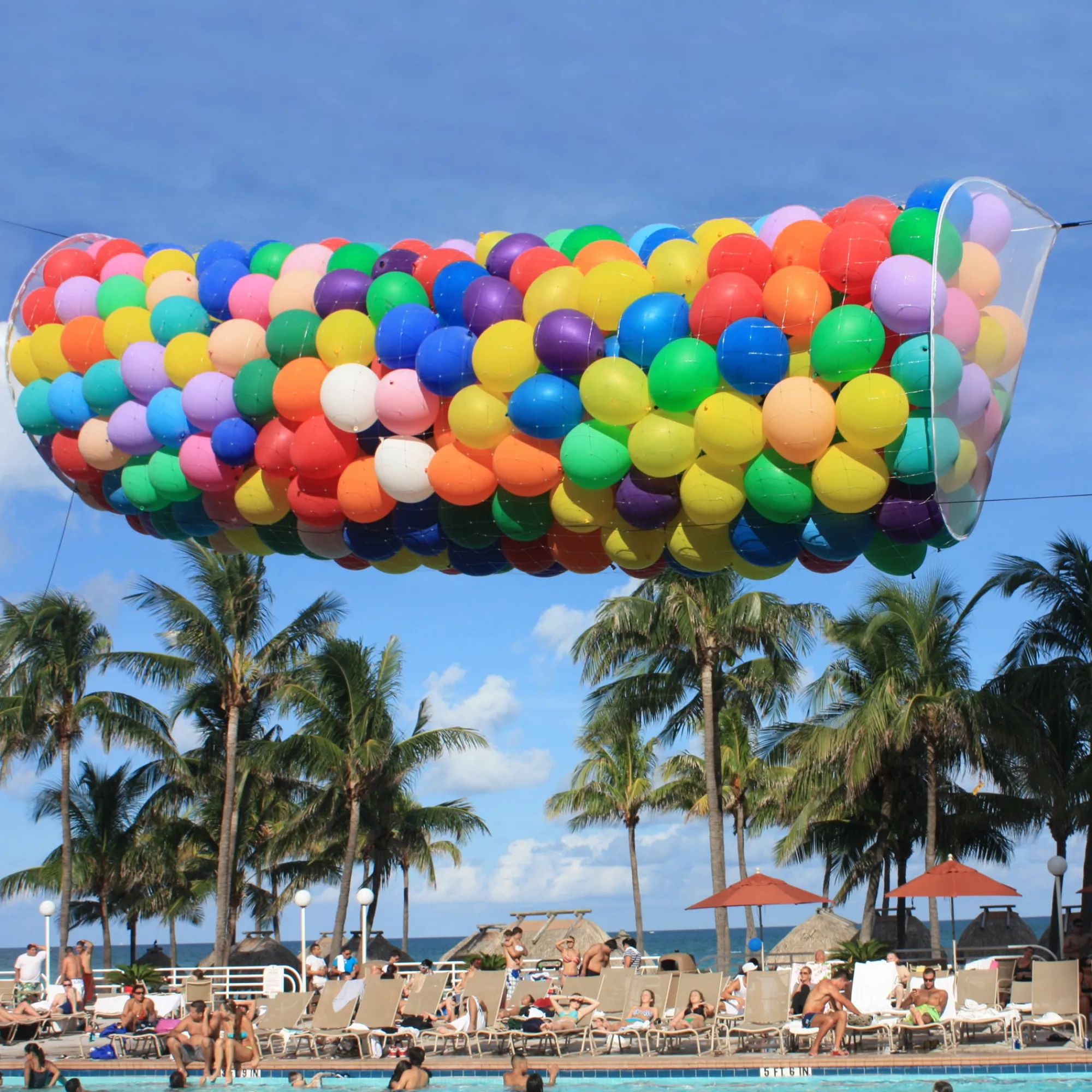 Discount Windy City Novelties Balloon Drop Kit for 500 Balloons
