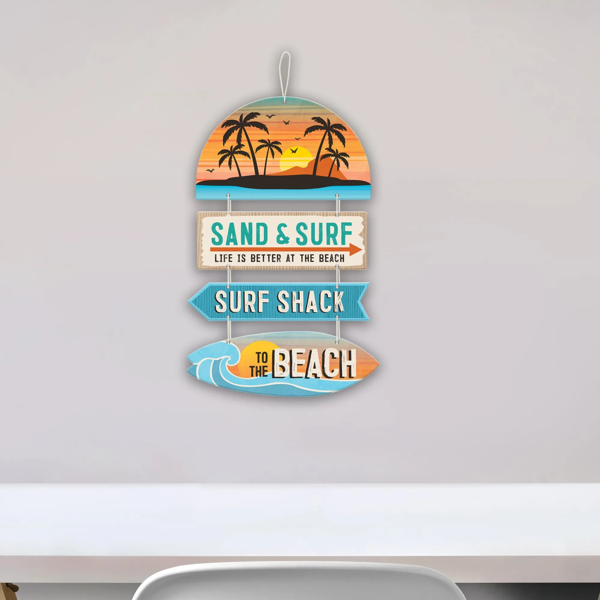 Outlet Windy City Novelties Beach Life Sign
