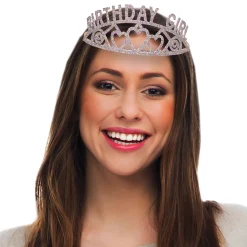 Outlet Windy City Novelties Birthday Girl Glitter Tiara