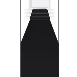 New Windy City Novelties Black Carpet Floor Runner