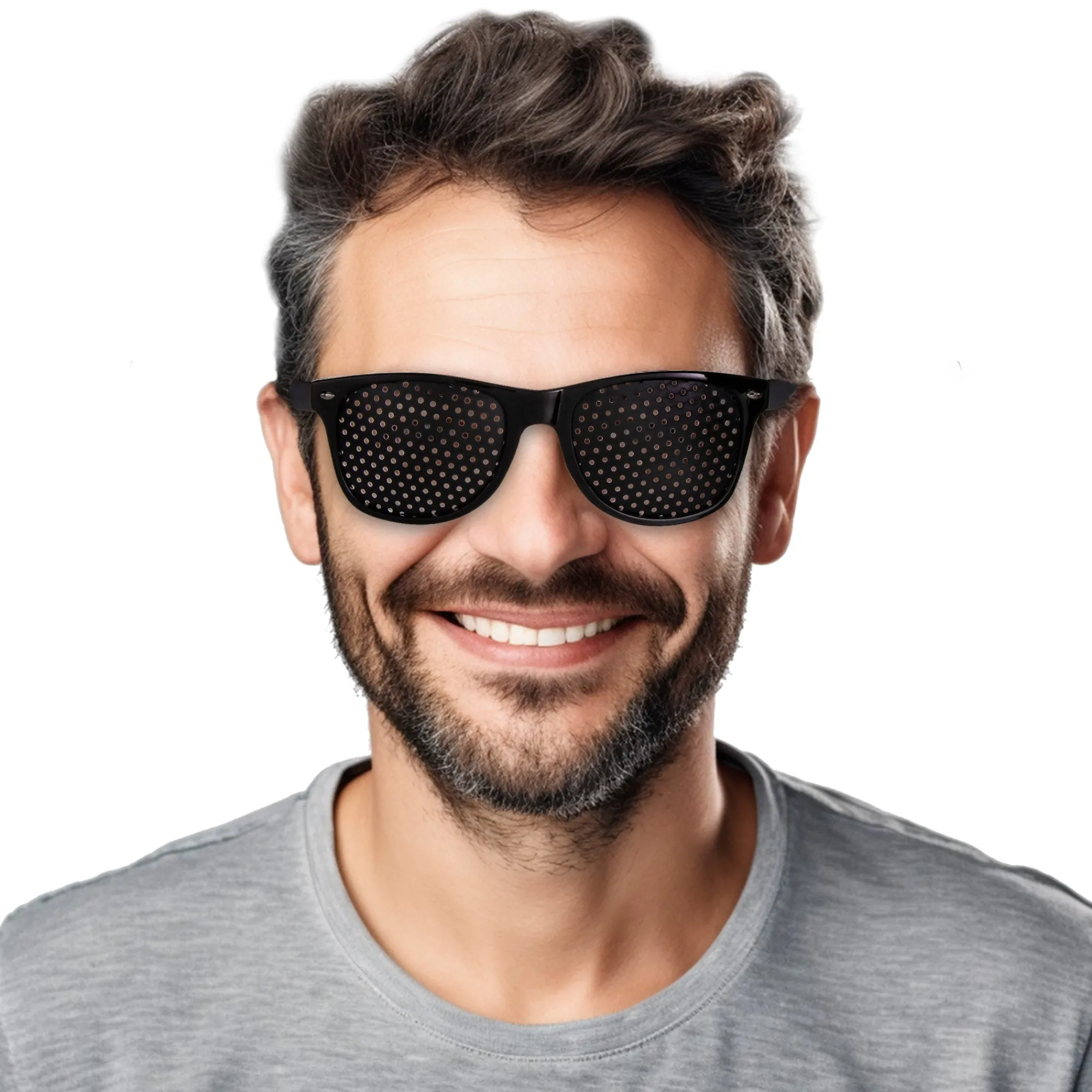Clearance Windy City Novelties Black Film Glasses