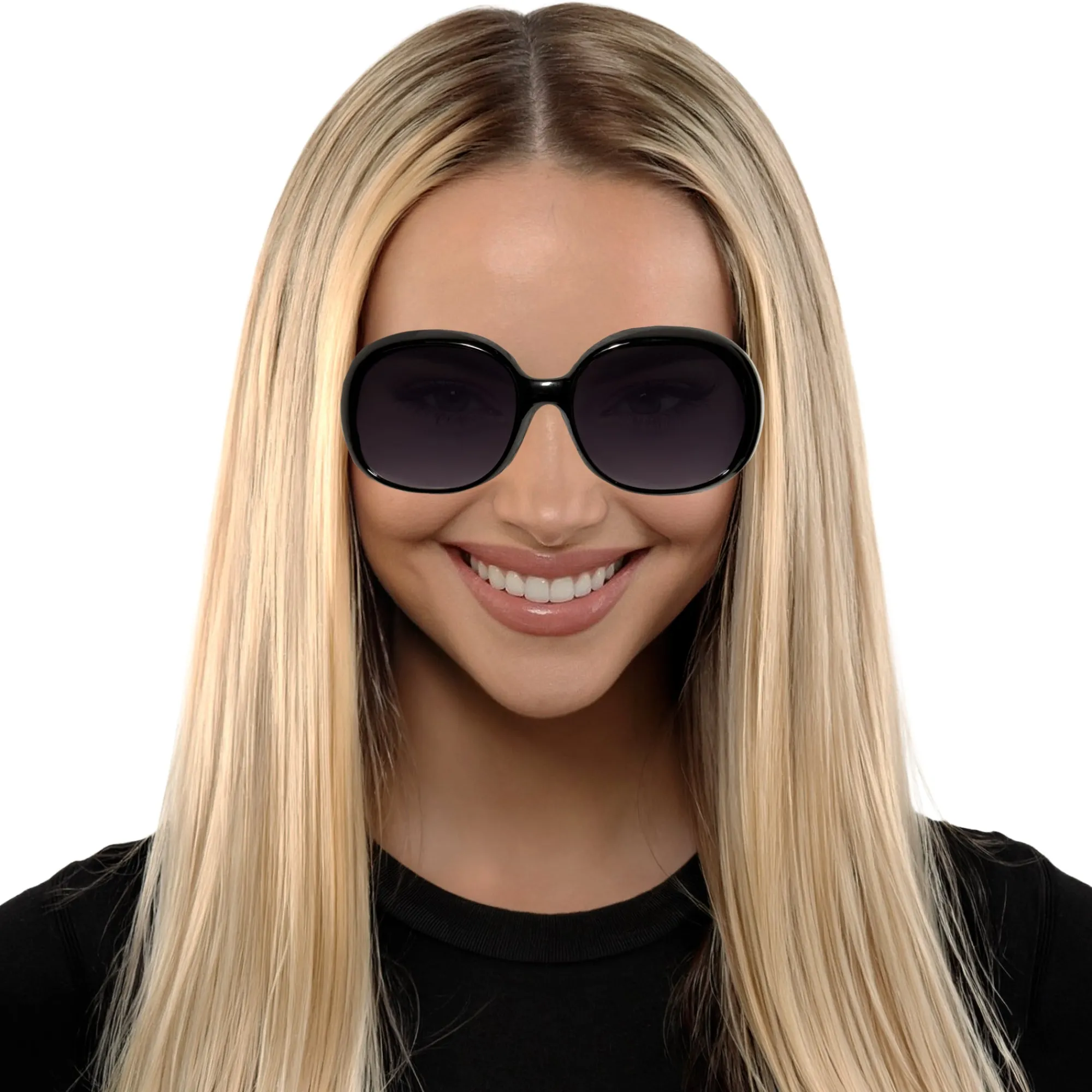 Windy City Novelties Black Glam Sunglasses
