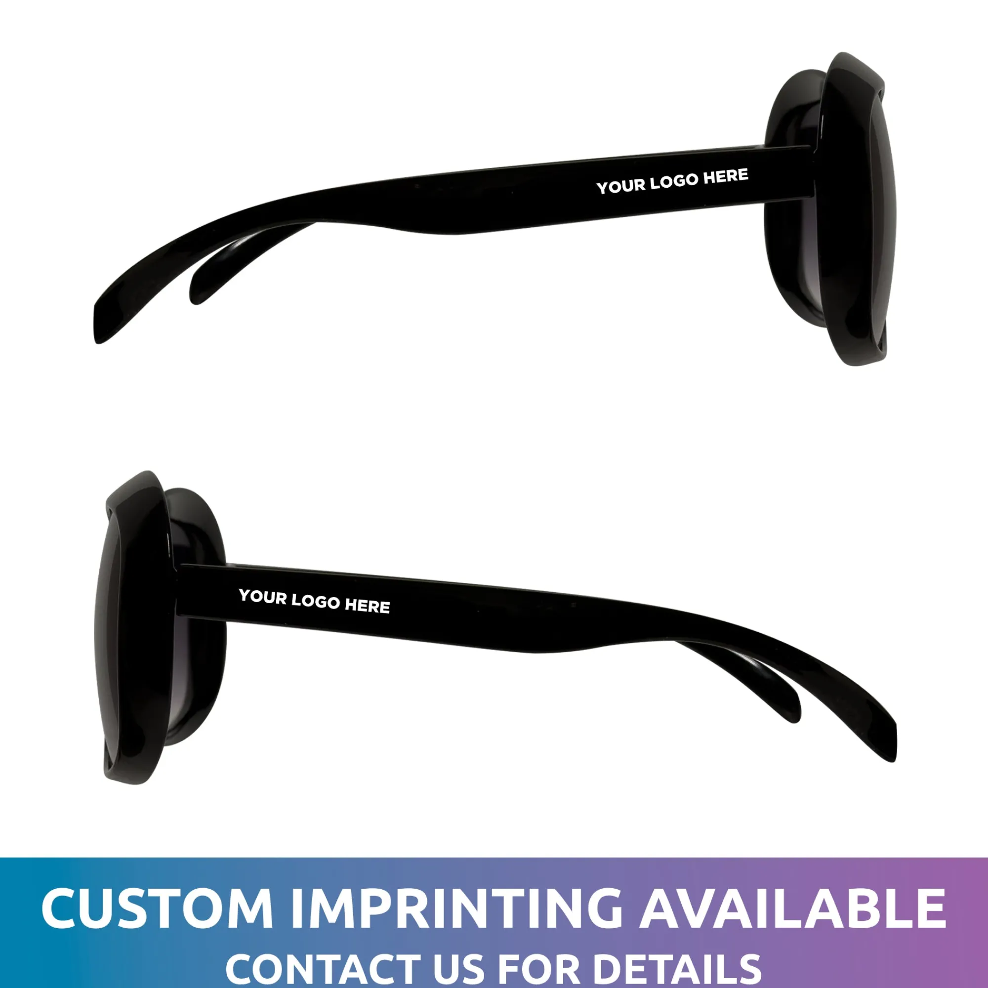 Windy City Novelties Black Glam Sunglasses