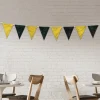 Discount Windy City Novelties Black & Gold Pennant Banner