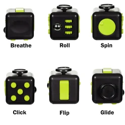 New Windy City Novelties Black & Green Focus Cube