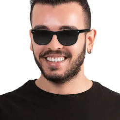 Hot Windy City Novelties Retro Sunglasses Black