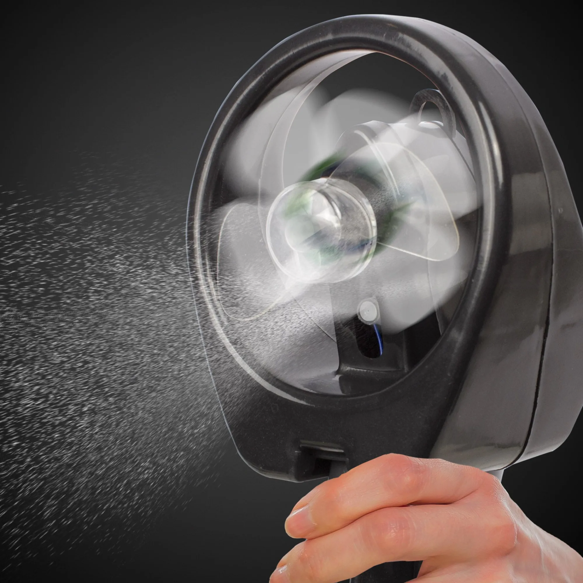 New Windy City Novelties Black Water Spray Fan