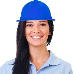 Clearance Windy City Novelties Construction Hats Blue