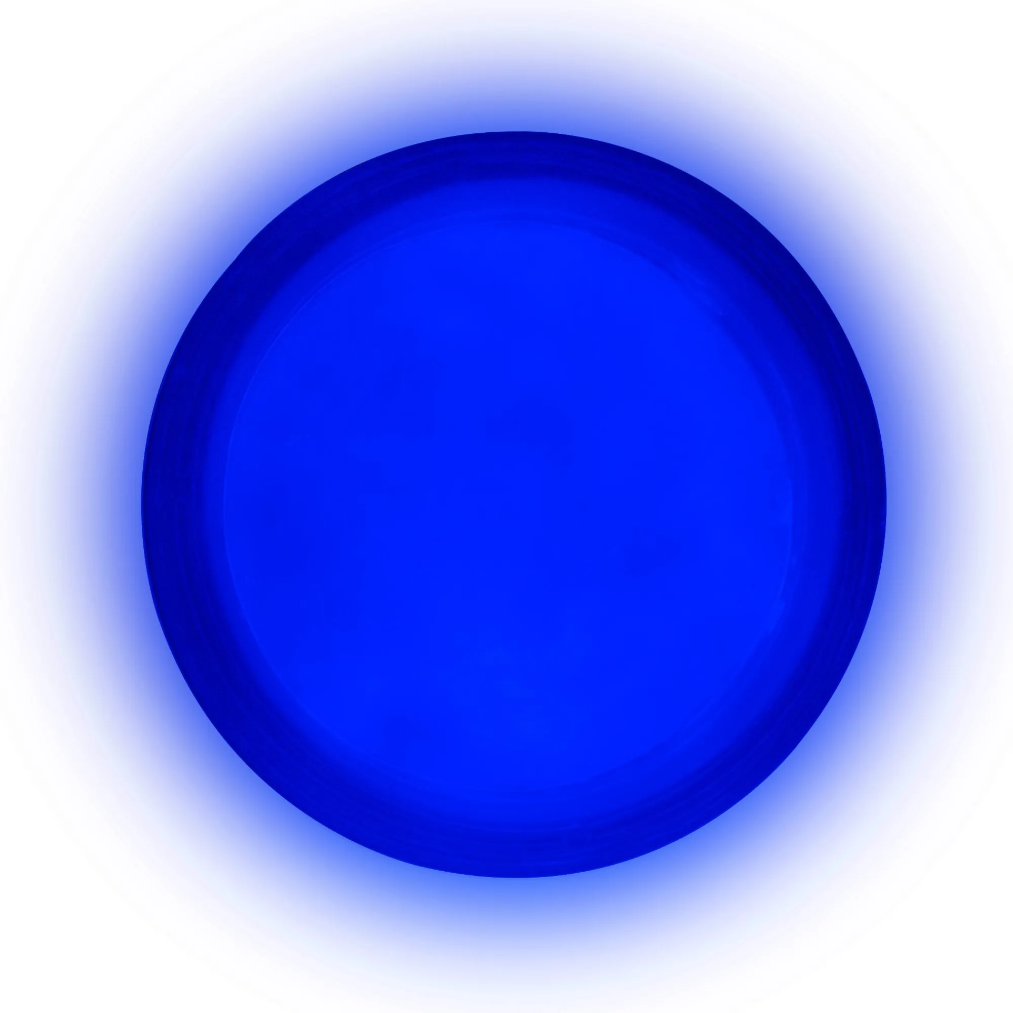 New Windy City Novelties Glow Circles Blue