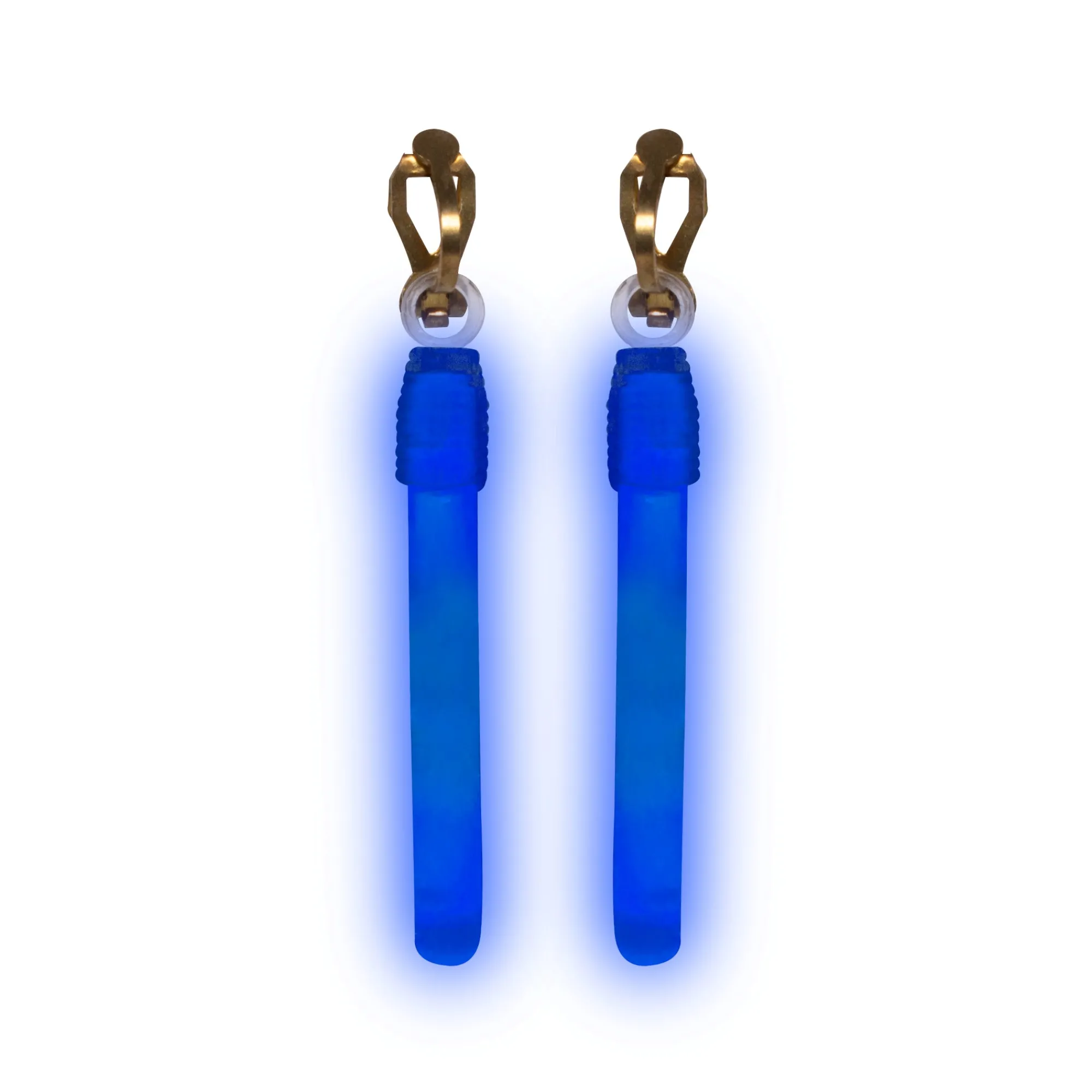 Online Windy City Novelties Glow Clip-On Earrings Blue