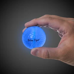 New Windy City Novelties Blue Glow Flyer Golf Ball