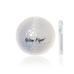 New Windy City Novelties Blue Glow Flyer Golf Ball