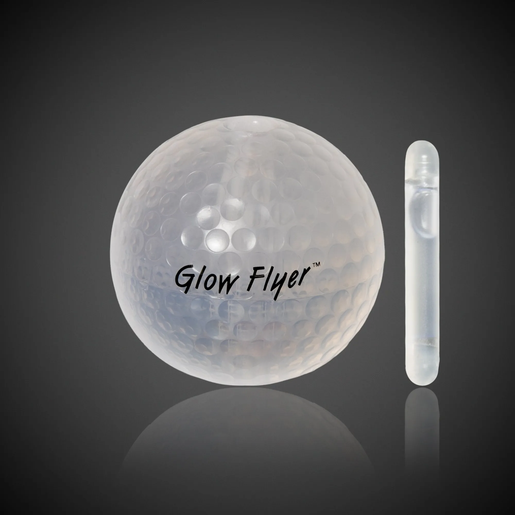 New Windy City Novelties Blue Glow Flyer Golf Ball