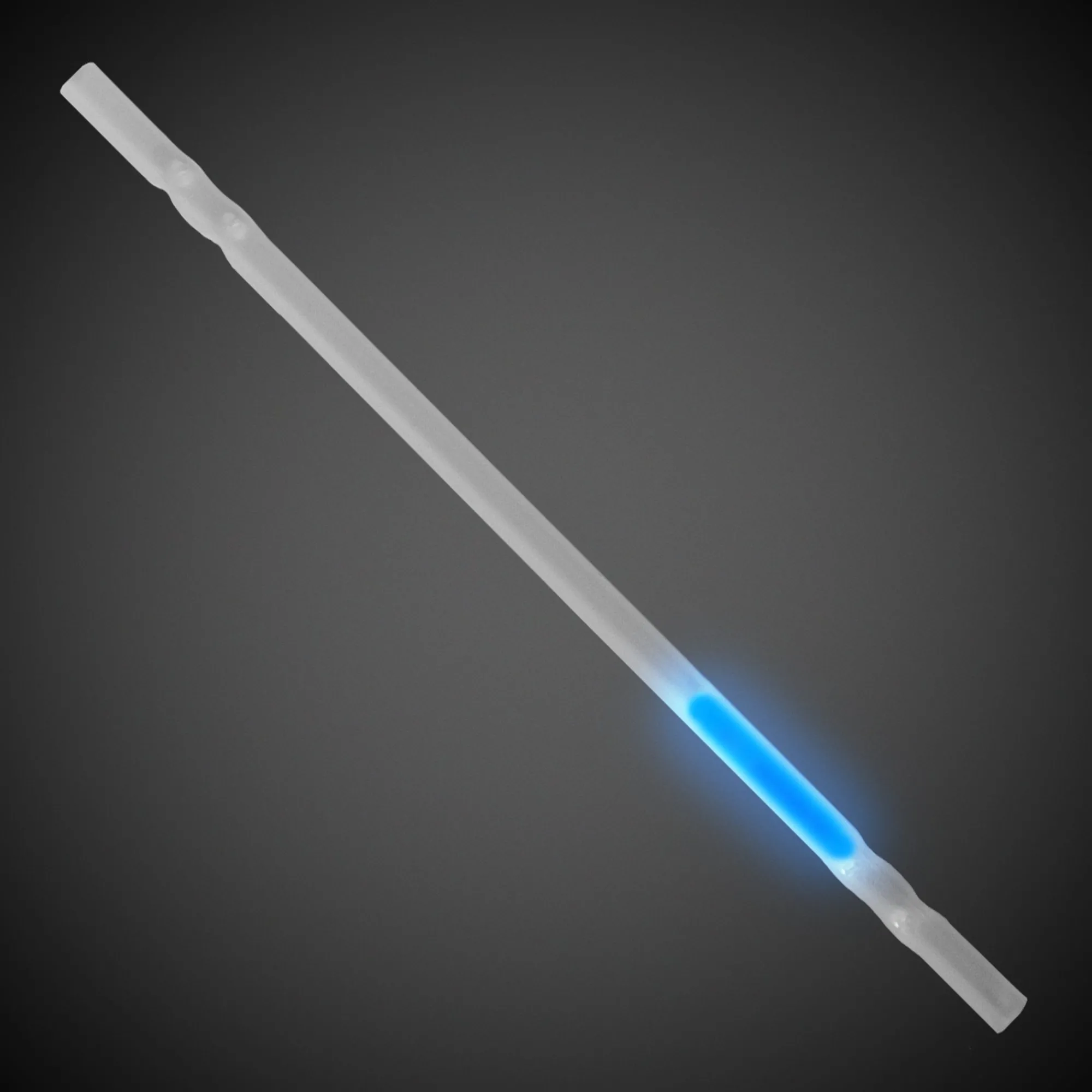 New Windy City Novelties 9" Glow Motion Straws Blue