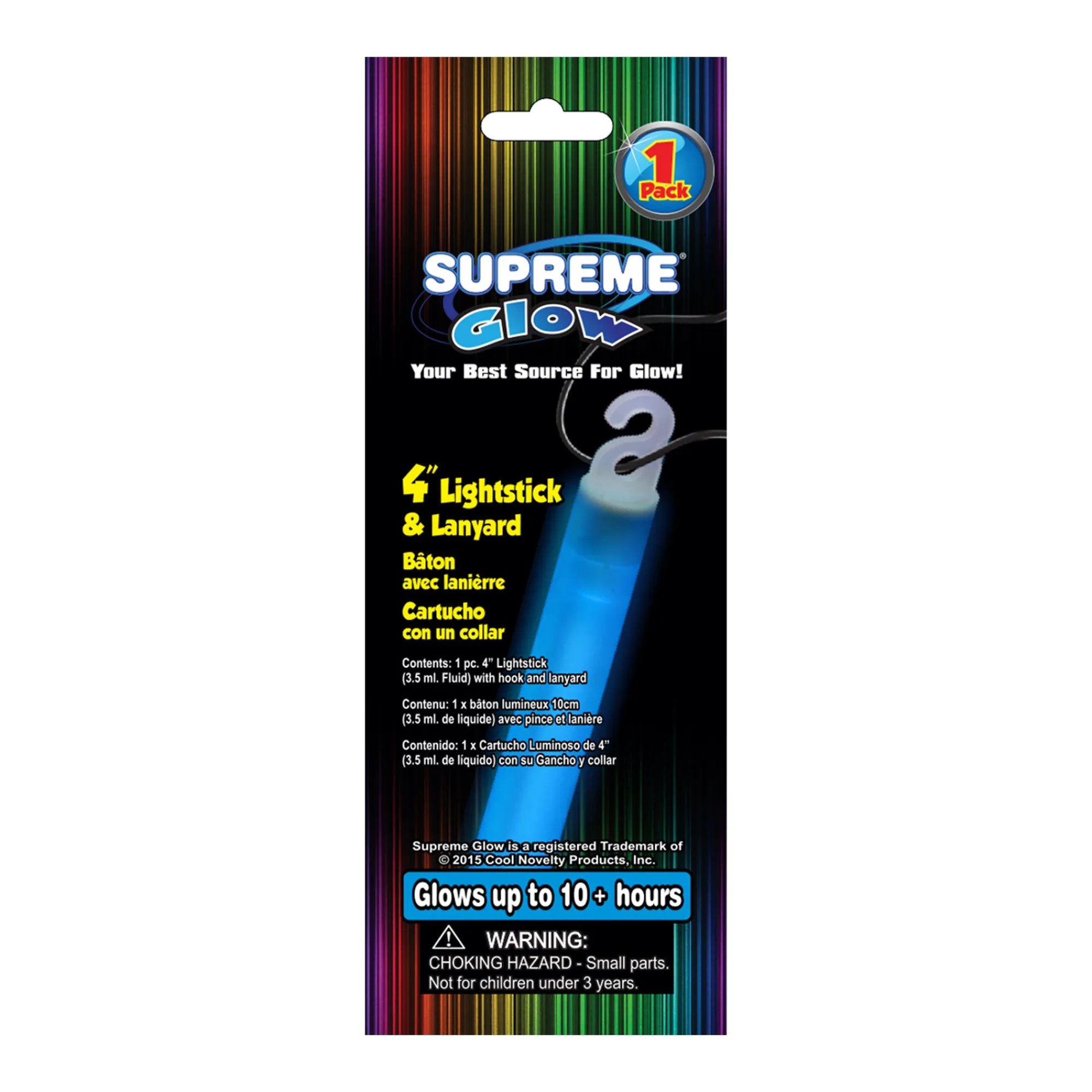 Clearance Windy City Novelties 4" Glow Stick Blue