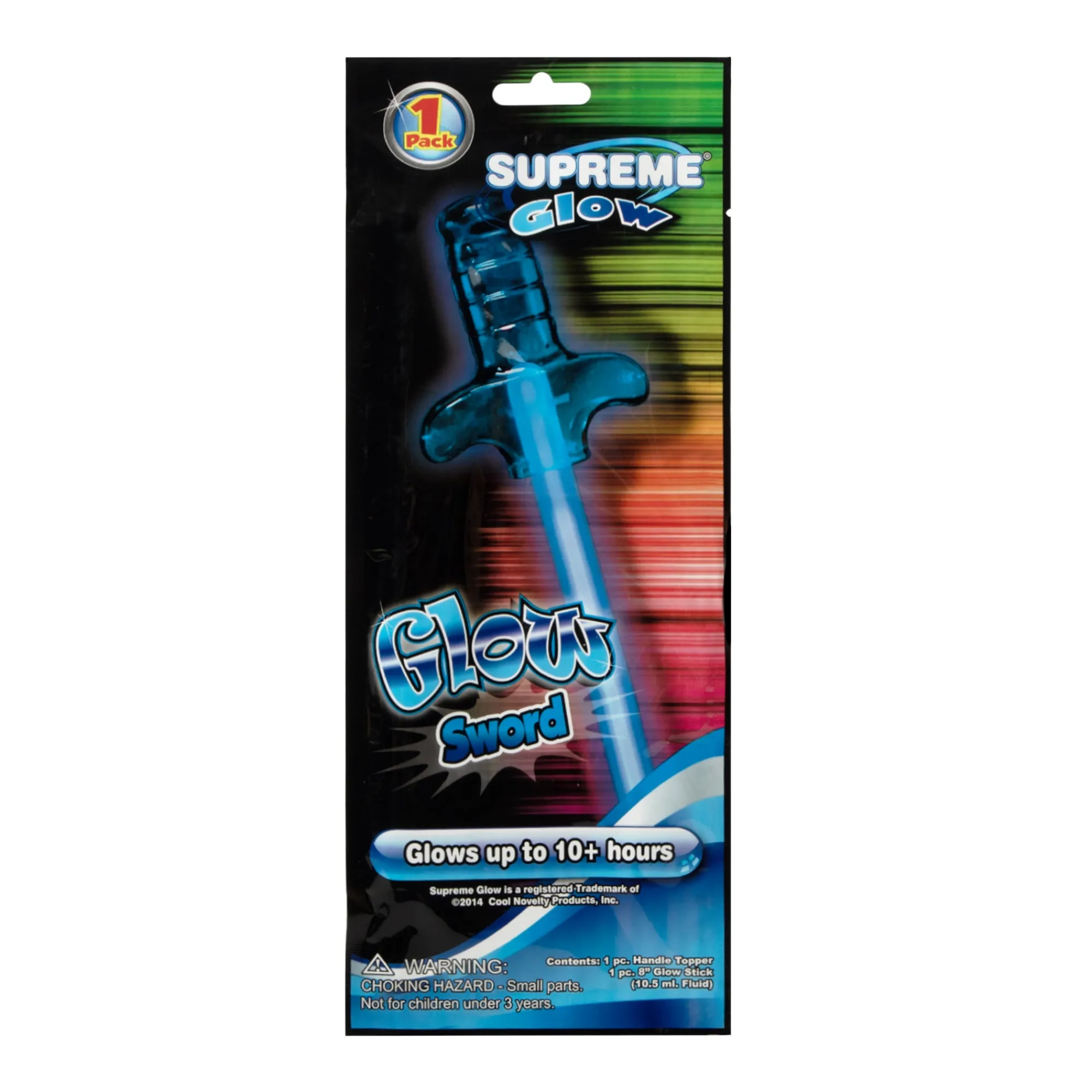 Sale Windy City Novelties Blue Glow 10" Sword