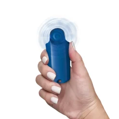 Hot Windy City Novelties Blue Handheld Mini 3 3/4" Fan