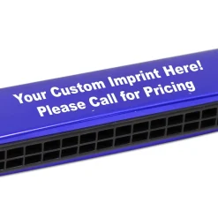 Windy City Novelties Blue Harmonica