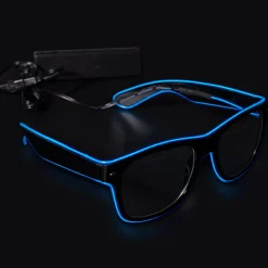 Online Windy City Novelties LED EL Wire Eyeglasses Blue