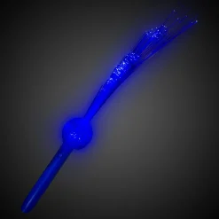 Outlet Windy City Novelties Blue LED Fiber Optic Wands