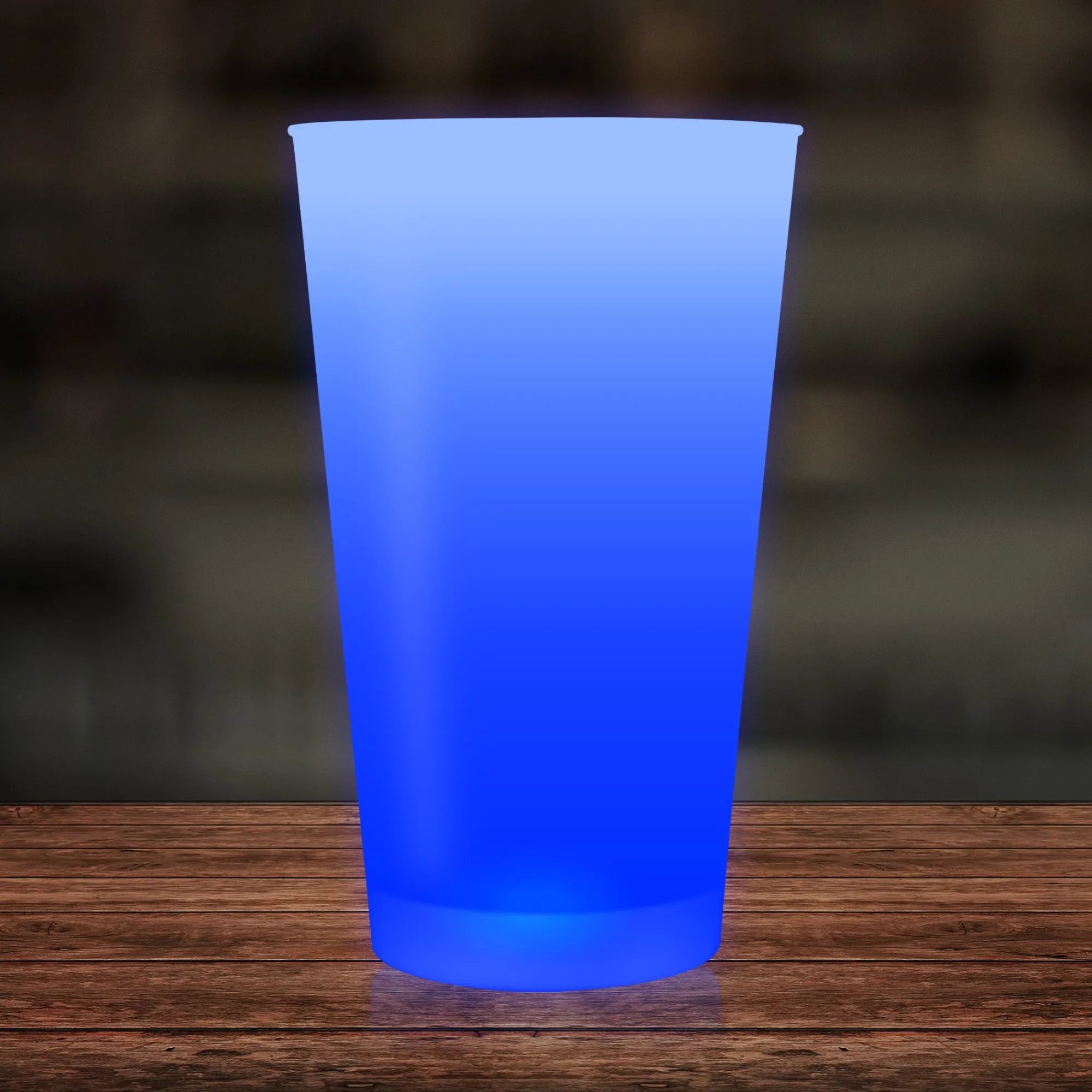 Windy City Novelties LED 16 oz. Cup Blue