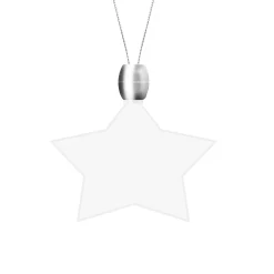 Hot Windy City Novelties Blue LED Star Pendant Necklaces