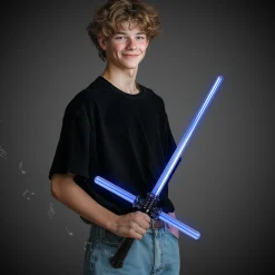 Online Windy City Novelties Blue LED Tri-Saber with Sound