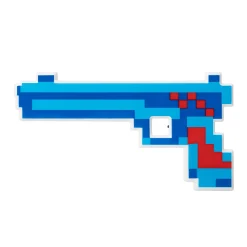 Hot Windy City Novelties Blue/Red LED Pixel Gun