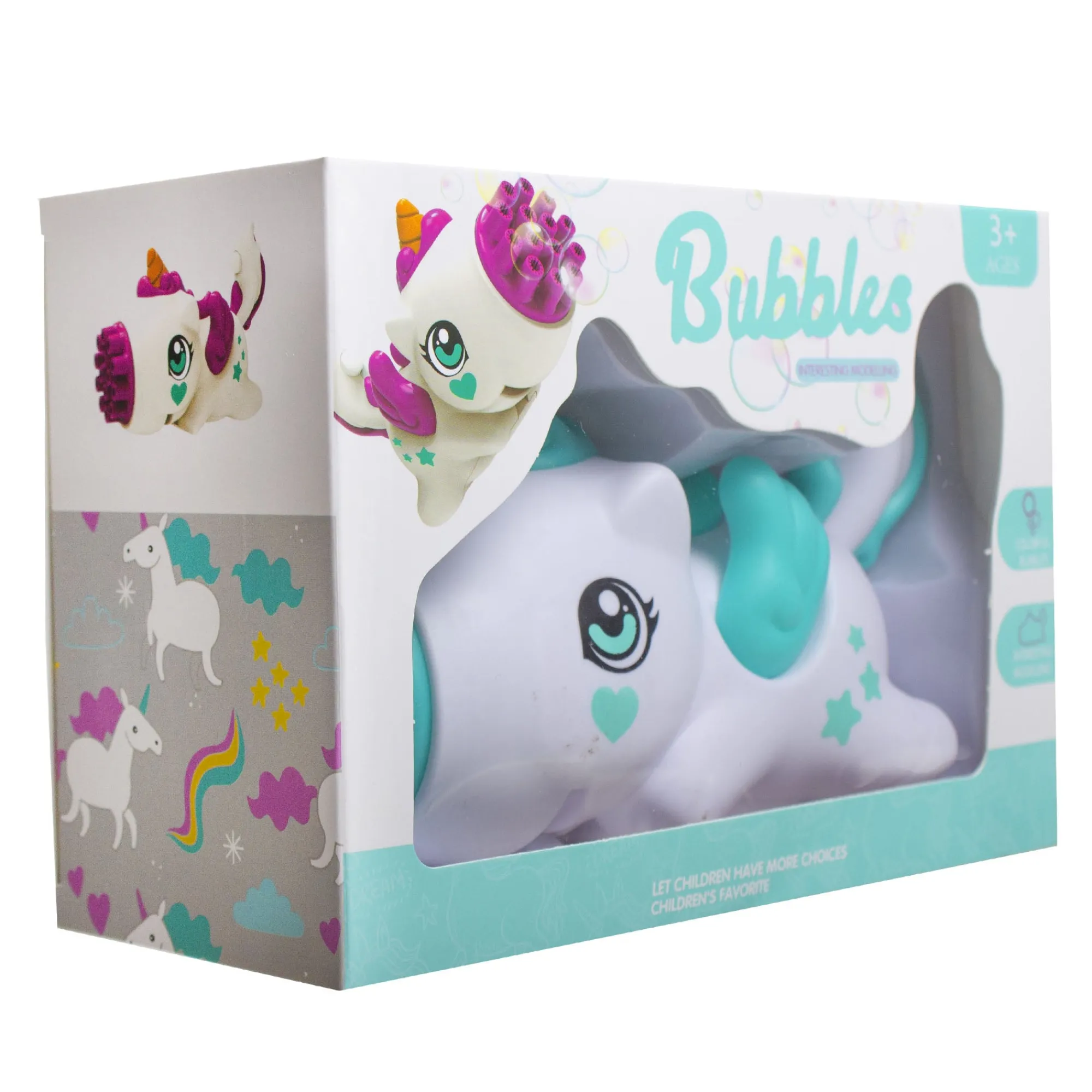 Clearance Windy City Novelties Blue Unicorn Bubble Blaster