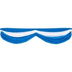 Discount Windy City Novelties Blue & White Fabric Bunting Decoration