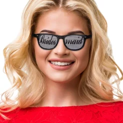 Outlet Windy City Novelties Bridesmaid Party Sunglasses Black/White