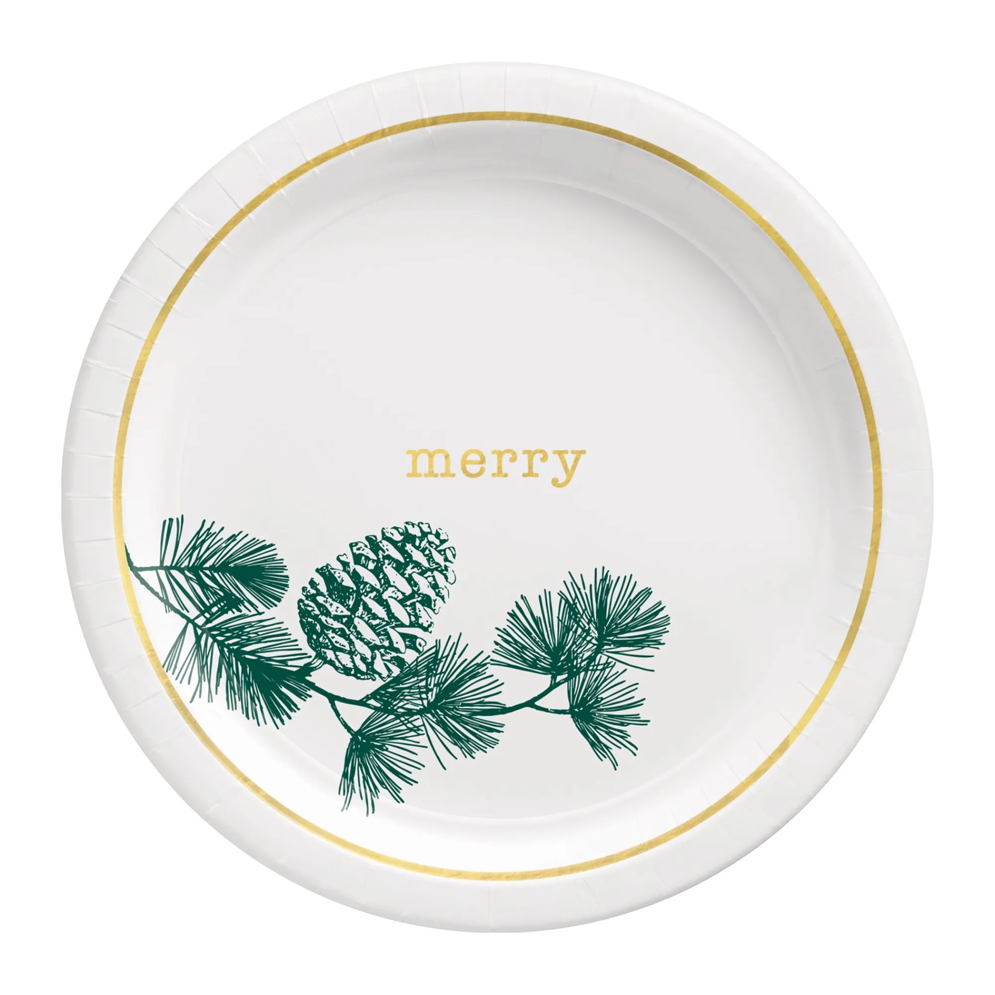 Clearance Windy City Novelties Calm & Bright Christmas 7" Plates