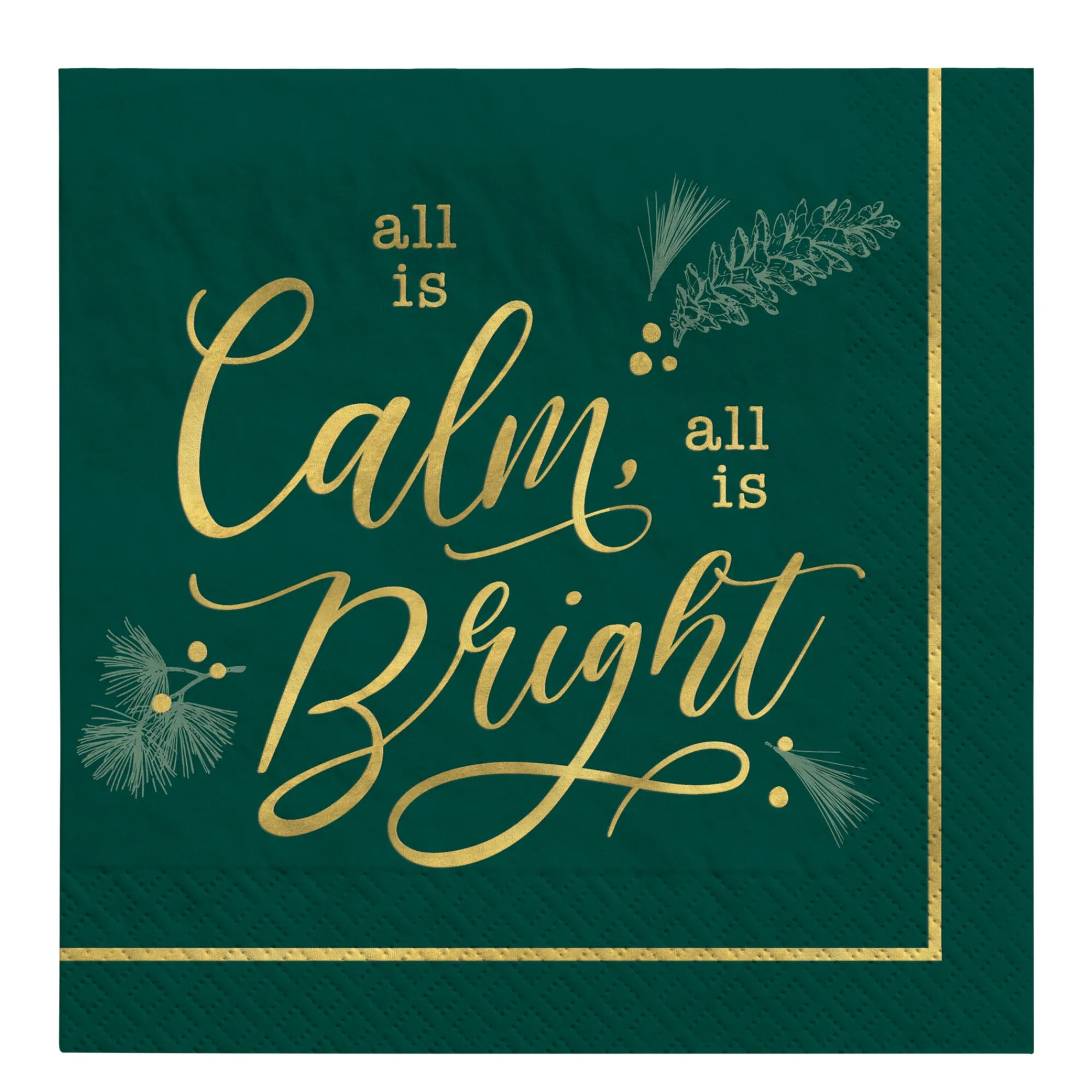 Clearance Windy City Novelties Calm & Bright Lunch Napkins